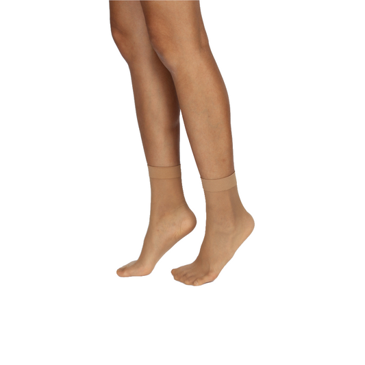 196AH | Spandex Ankle High by Sheerly Touch Ya (6 Pairs)