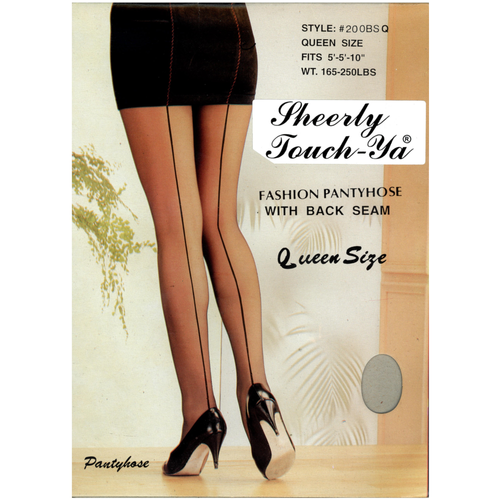 200BS | Back Seam Pantyhose (6 Pairs)