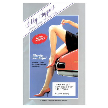 007 | Silky Support Gentle Control Top Pantyhose (6 Pairs)
