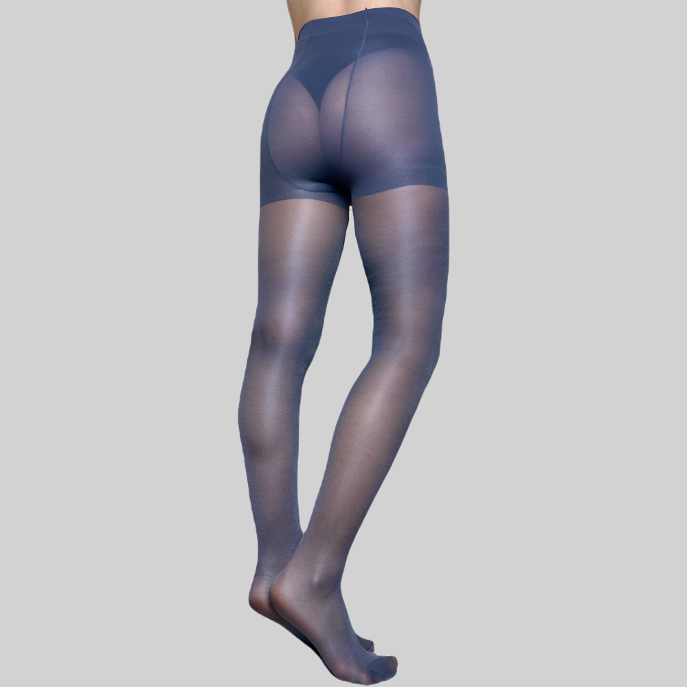 009XLQ | Plus Size Heavy Support Support Sheer Pantyhose with Spandex (6 Pairs)