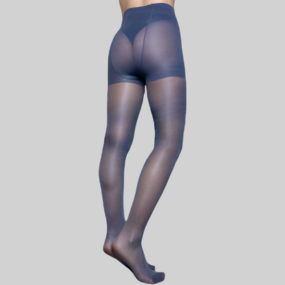 009XLQ | Plus Size Heavy Support Support Sheer Pantyhose with Spandex (6 Pairs)