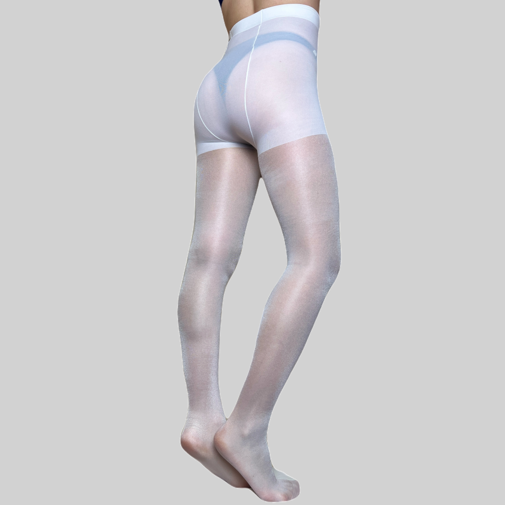 009XLQ | Plus Size Heavy Support Support Sheer Pantyhose with Spandex (6 Pairs)