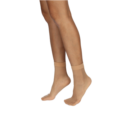 196AH | Spandex Ankle High by Sheerly Touch Ya (6 Pairs)