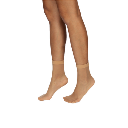 196AH | Spandex Ankle High by Sheerly Touch Ya (6 Pairs)