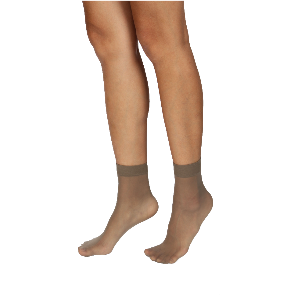 196AH | Spandex Ankle High by Sheerly Touch Ya (6 Pairs)