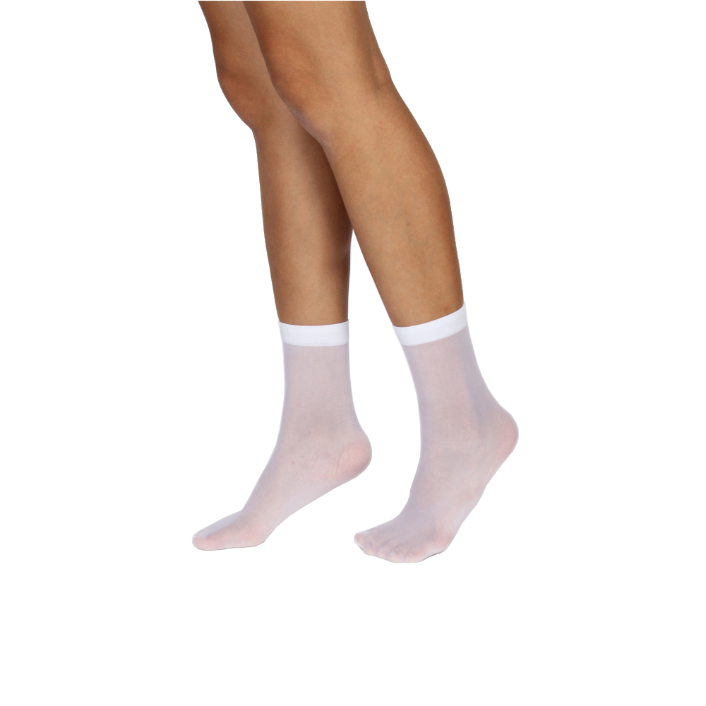 196AH | Spandex Ankle High by Sheerly Touch Ya (6 Pairs)
