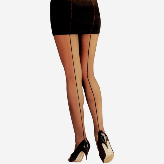 200BS | Back Seam Pantyhose (6 Pairs)