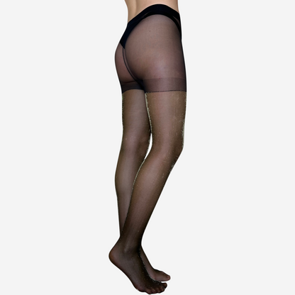 505 | Shimmery Glitter Pantyhose with Spandex by Sheerly Touch Ya (6 Pairs)