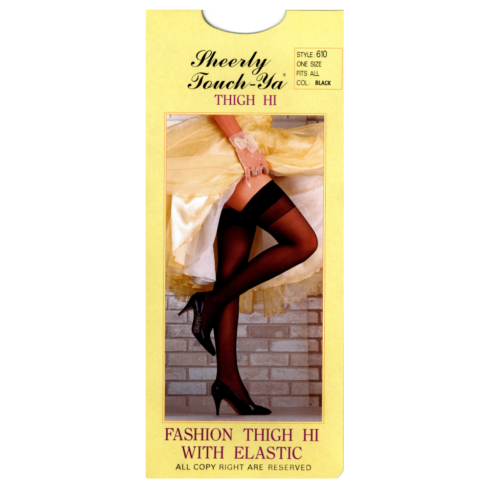 610 | Nylon Thigh High (6 Pairs)