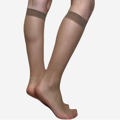 61KH | Nylon Knee High (12 Pairs)