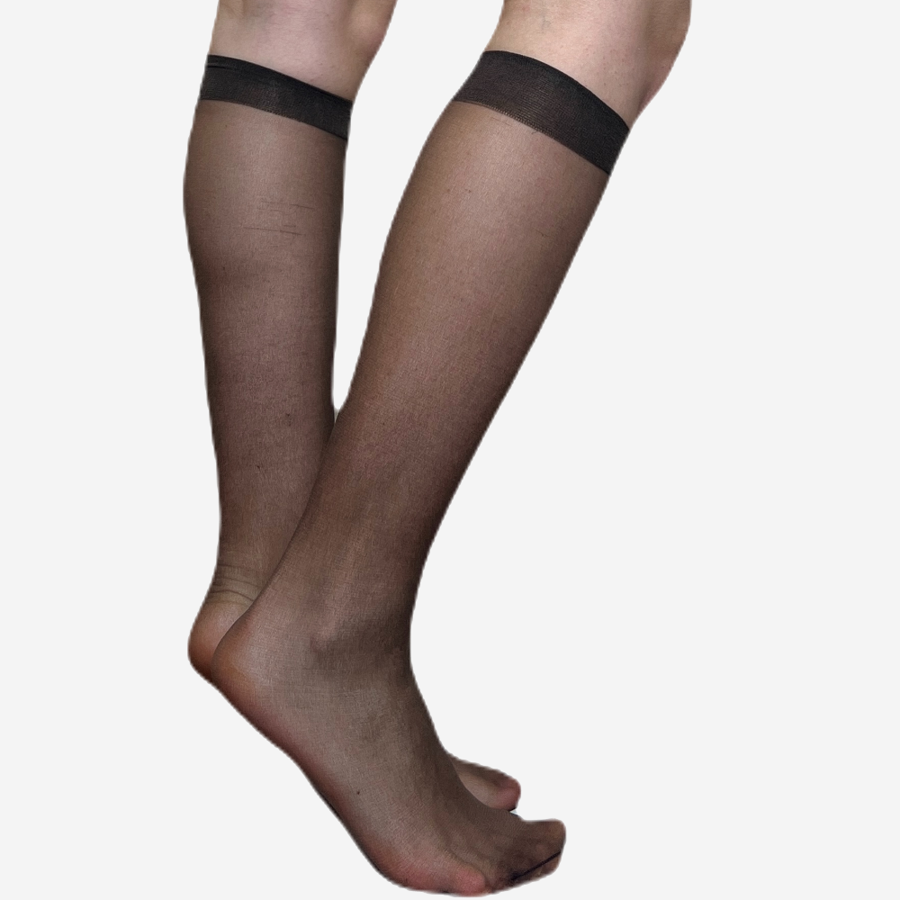 61KH | Nylon Knee High (12 Pairs)