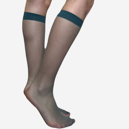 61KH | Nylon Knee High (12 Pairs)