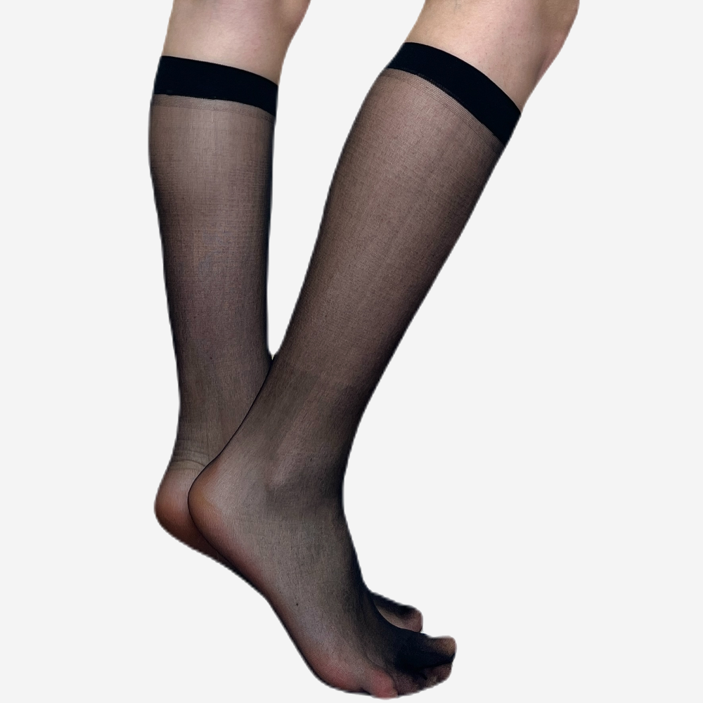 61KH | Nylon Knee High (12 Pairs)
