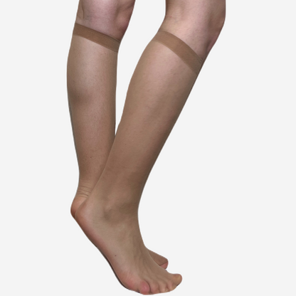 61KH | Nylon Knee High (12 Pairs)
