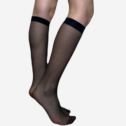 61KH | Nylon Knee High (12 Pairs)