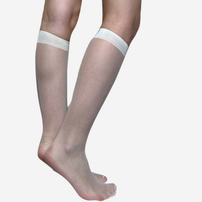 61KH | Nylon Knee High (12 Pairs)