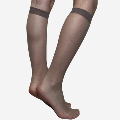 61KH | Nylon Knee High (12 Pairs)