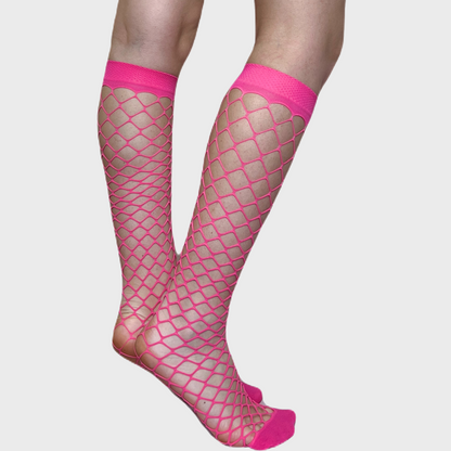 62KH | Large Mesh Knee High (6 Pairs)