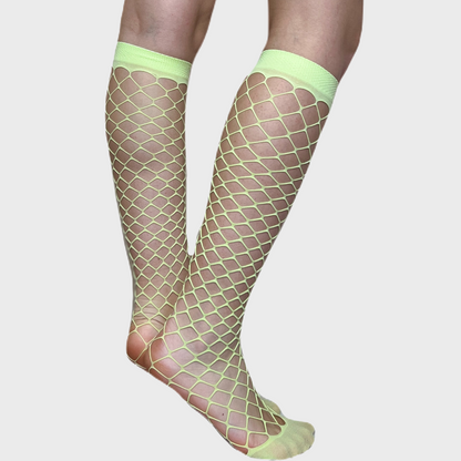 62KH | Large Mesh Knee High (6 Pairs)