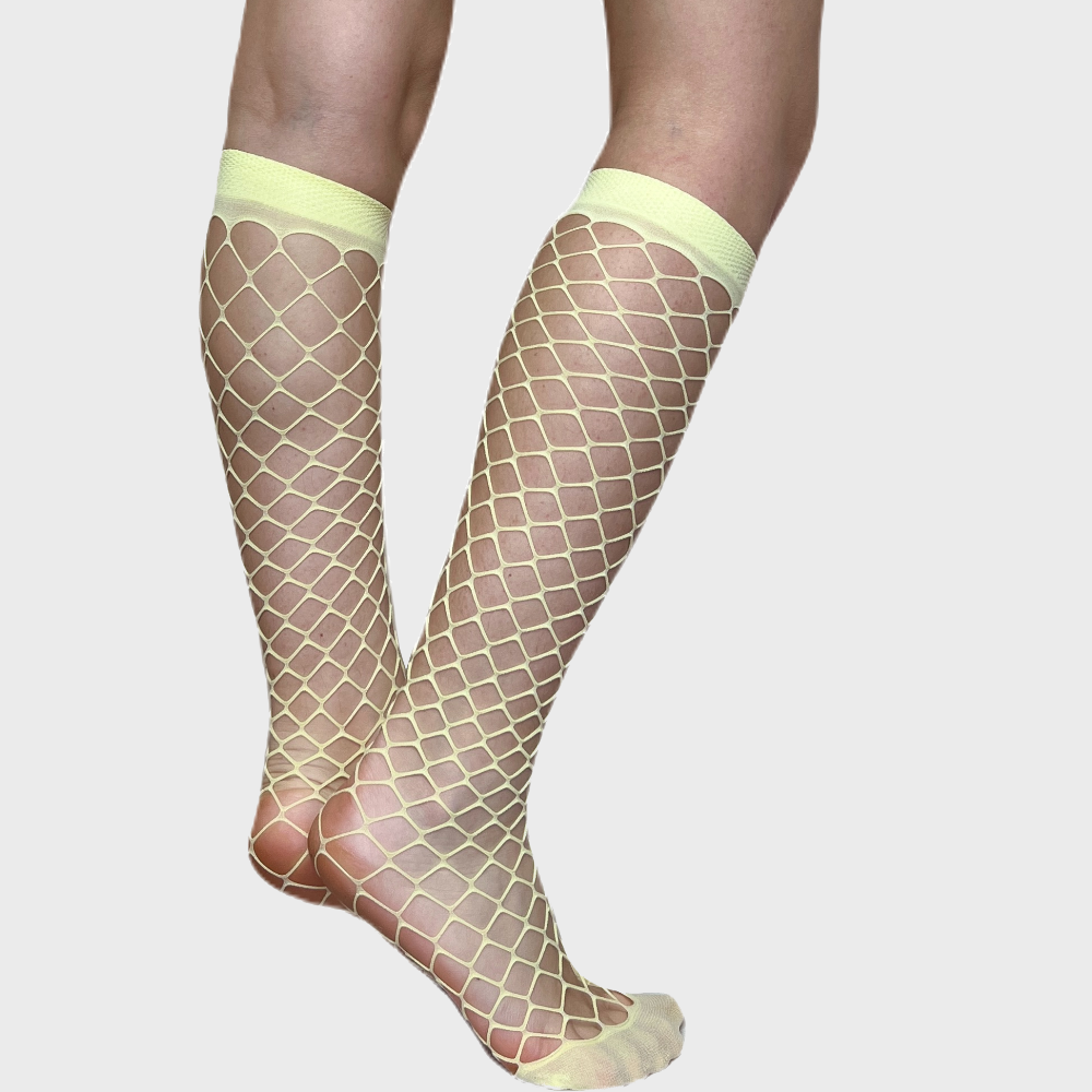 62KH | Large Mesh Knee High (6 Pairs)