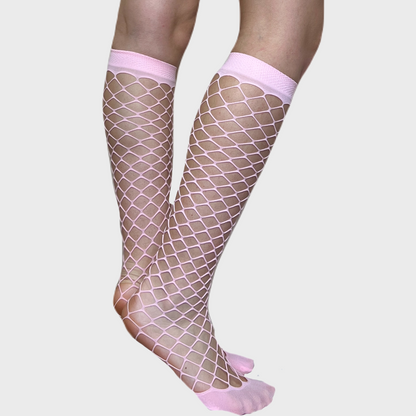 62KH | Large Mesh Knee High (6 Pairs)