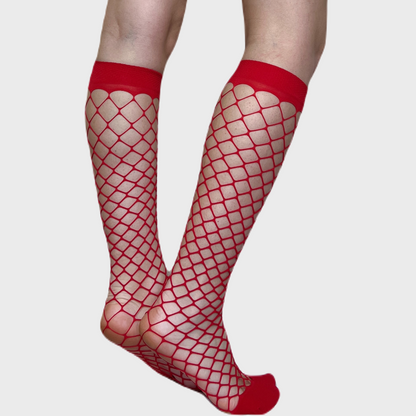 62KH | Large Mesh Knee High (6 Pairs)