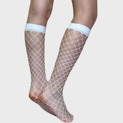 62KH | Large Mesh Knee High (6 Pairs)