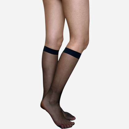 66KH | Nylon Knee High (6 Pairs)