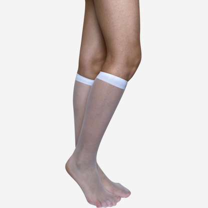 66KH | Nylon Knee High (6 Pairs)