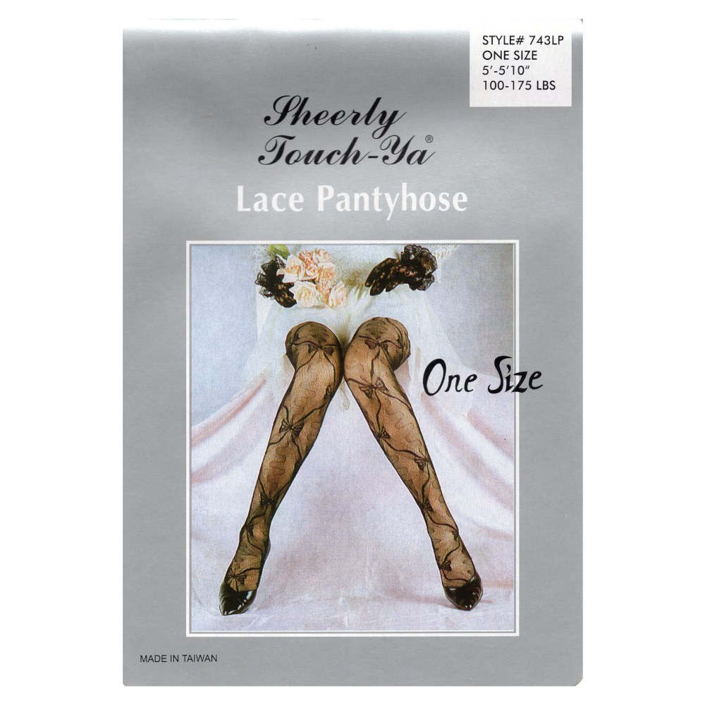 743LP | Nylon Lace Pantyhose (6 Pairs)