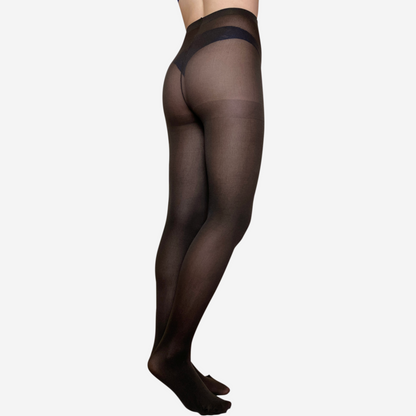 L-02 | Nylon Footed Opaque Tights (6 Pairs)