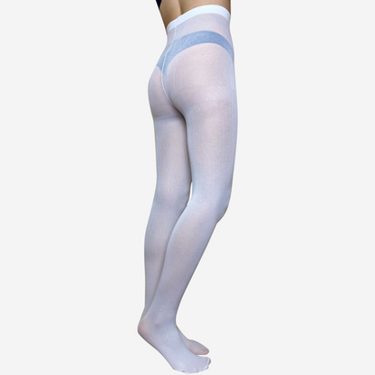 L-02 | Nylon Footed Opaque Tights (6 Pairs)