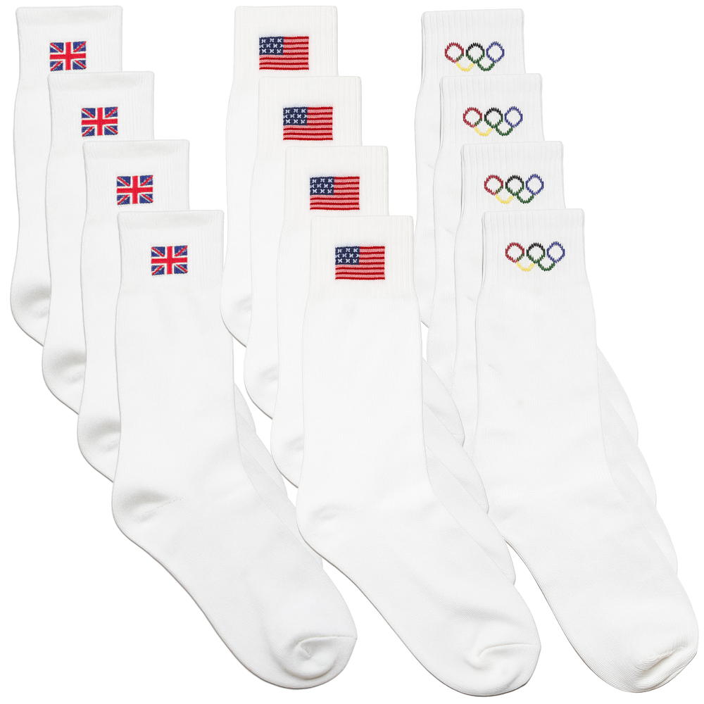US-2003 | Unisex Crew & Cushion Sock (6 Pairs)